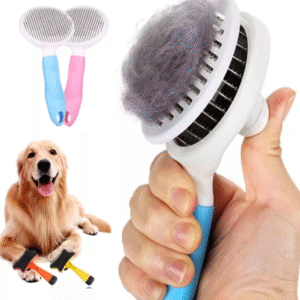 Escova Removedora Tira Pelos Cachorro Gato Pet para Pentear, Escova Pet Rasqueadeira
