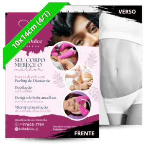 Panfletos (10x14cm) - 4/1