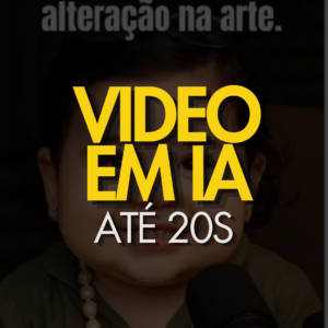 Vídeo Criativo com Inteligência Artificial | Até 20 Segundos