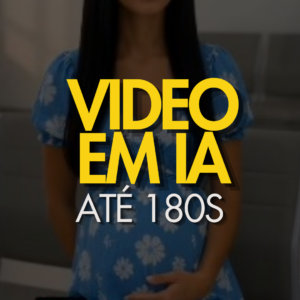 Vídeo Criativo com Inteligência Artificial | Até 180 Segundos